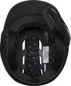 Rawlings  R16 Reversible Ext  Matte Batting Helmet  Reversible Face Guard  Junior  Matte Black