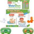 Waterdam A-Series Swimming Ear Plugs Ultra Comfy Great Waterproof Earplugs (Mixed Sizes, Size 0+1A: Infants Babies Toddlers 3-18