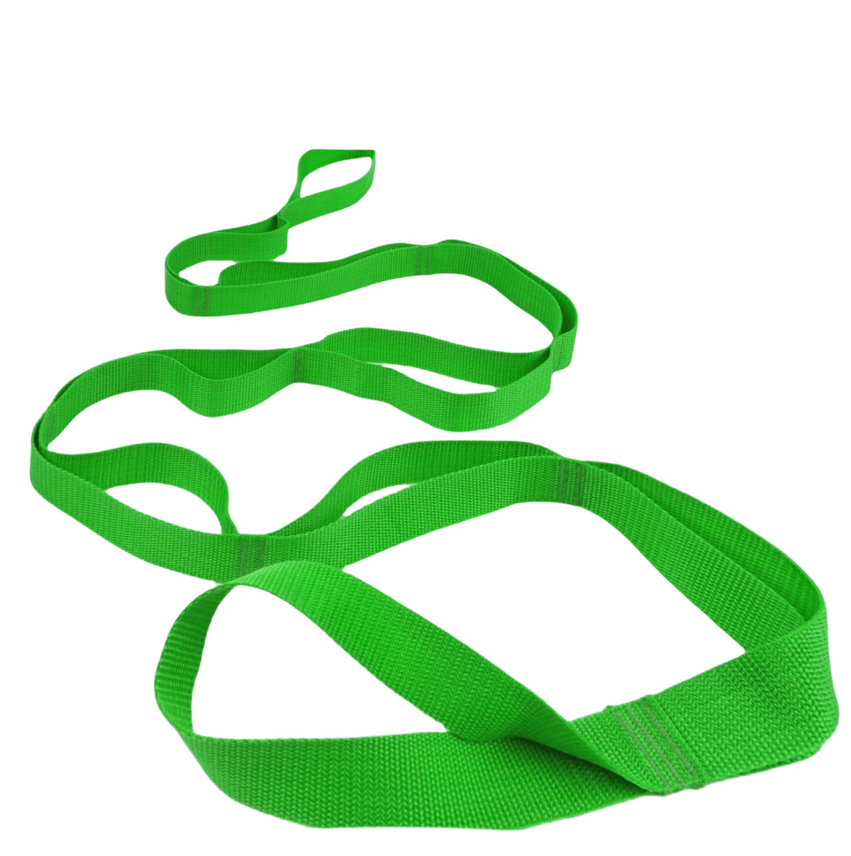 Yoga Strap Stretching Strap with exercise book physical therapy equipment Stretch Band Rehab MultiLoop Strap Nonelastic Exercis
