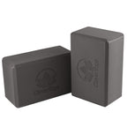 Yoga Block Sets - High Density Foam Exercise Blocks - Instantly Support And Improve Your Poses And Flexibility - Lightweight Ver