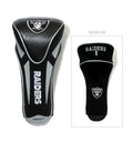 Team Golf NFL Las Vegas Raiders Single Apex Driver Head Cover Golf Club Single Apex Driver Headcover, Fits All Oversized Clubs, 