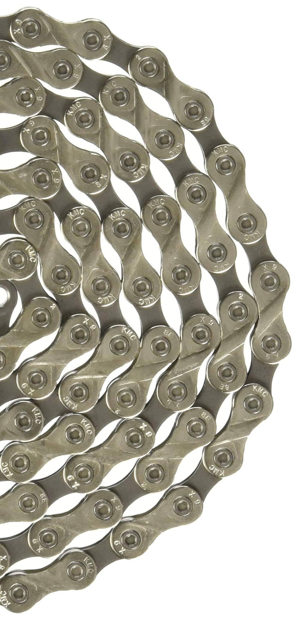 Kmc X9 Silver/Black 9 Speed Chain, 6.6Mm