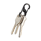 Nite Ize S-Biner Microlock Stainless Steel - S-Biner With Locking Dual Sided Gates - Keep Keys Secure With Carabiner Key Holder
