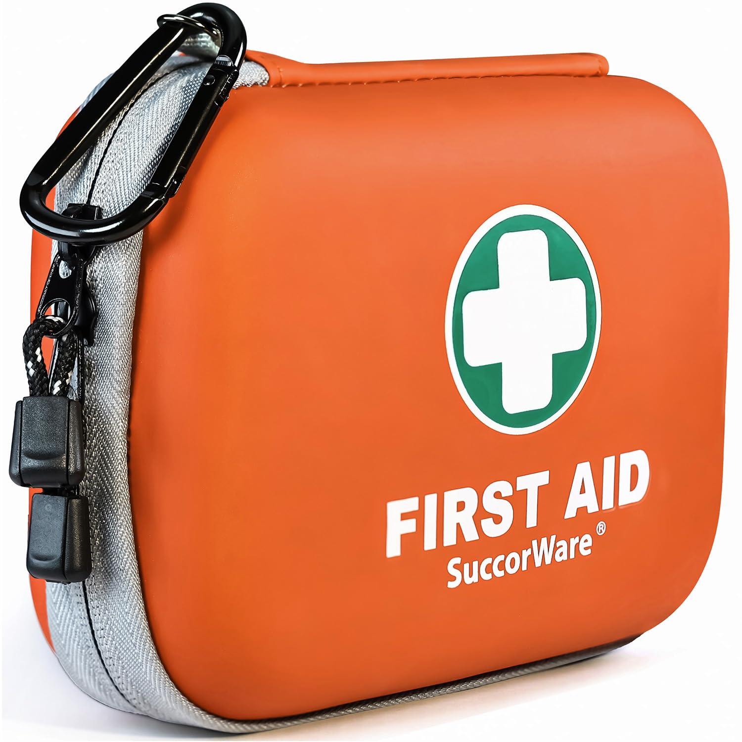 Succorware 150 Pieces Mini First Aid Kit - Small Medical Kit With Hard Shell - Emergency First Aid Kit For Car, Travel, Home, Ou