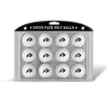 Team Golf NCAA Colorado Buffaloes Golf Balls, 12 Pack Dozen Regulation Size Golf Balls, 12 Pack, Full Color Durable Team Imprint