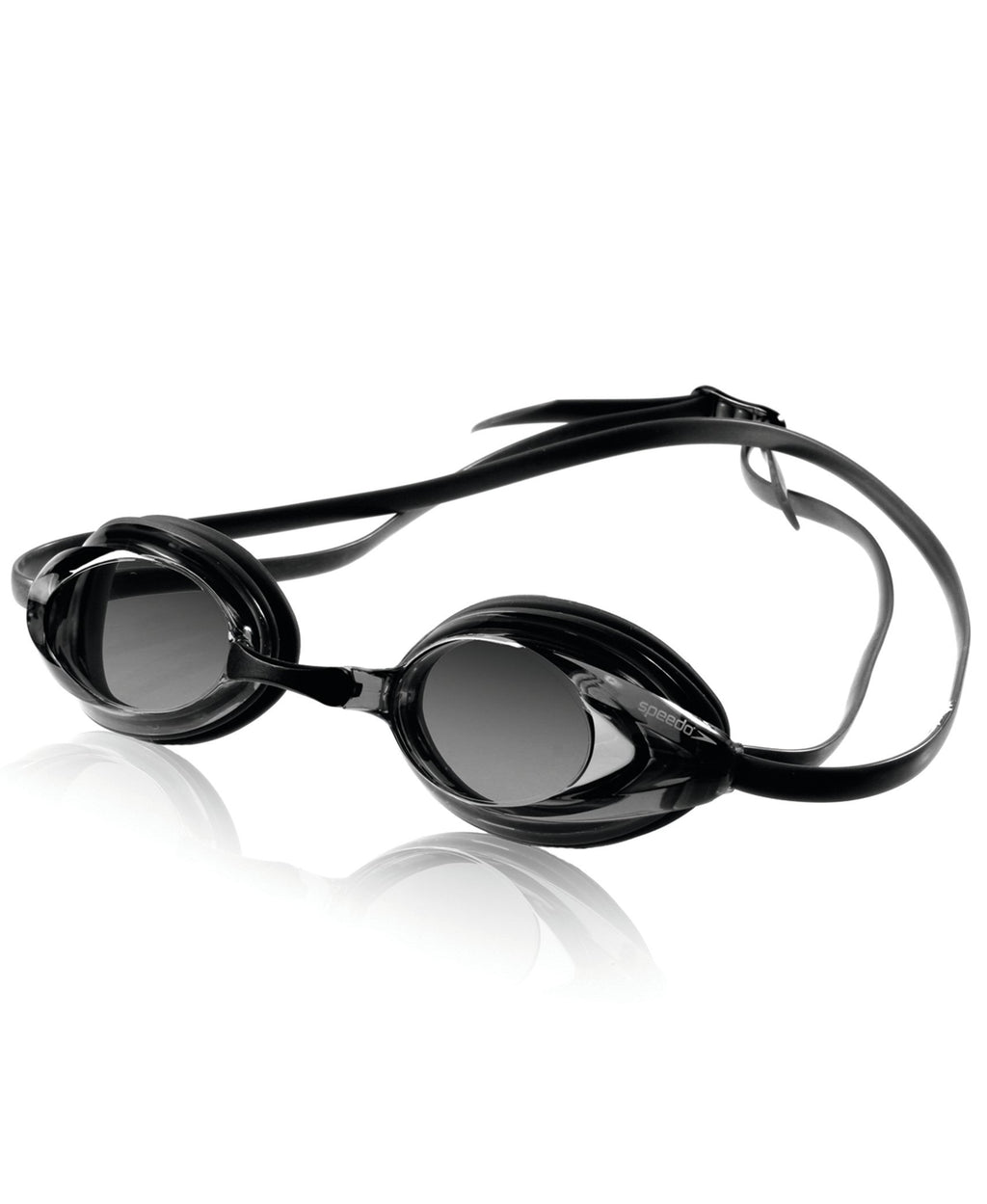 Speedo Vanquisher 2.0 Optical Swim Goggle, Smoke, -4