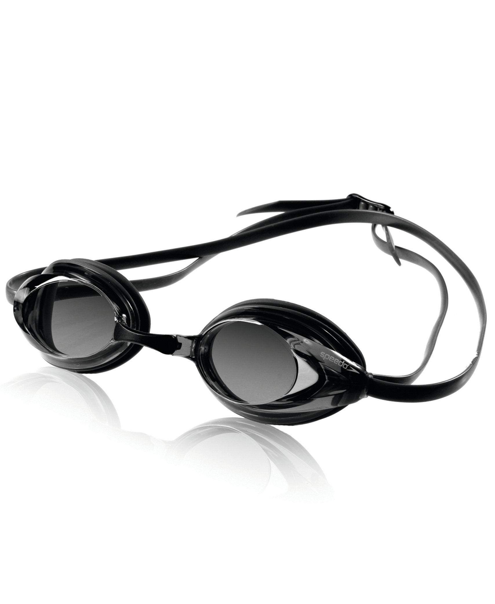 Speedo Vanquisher 2.0 Optical Swim Goggle, Smoke, -4