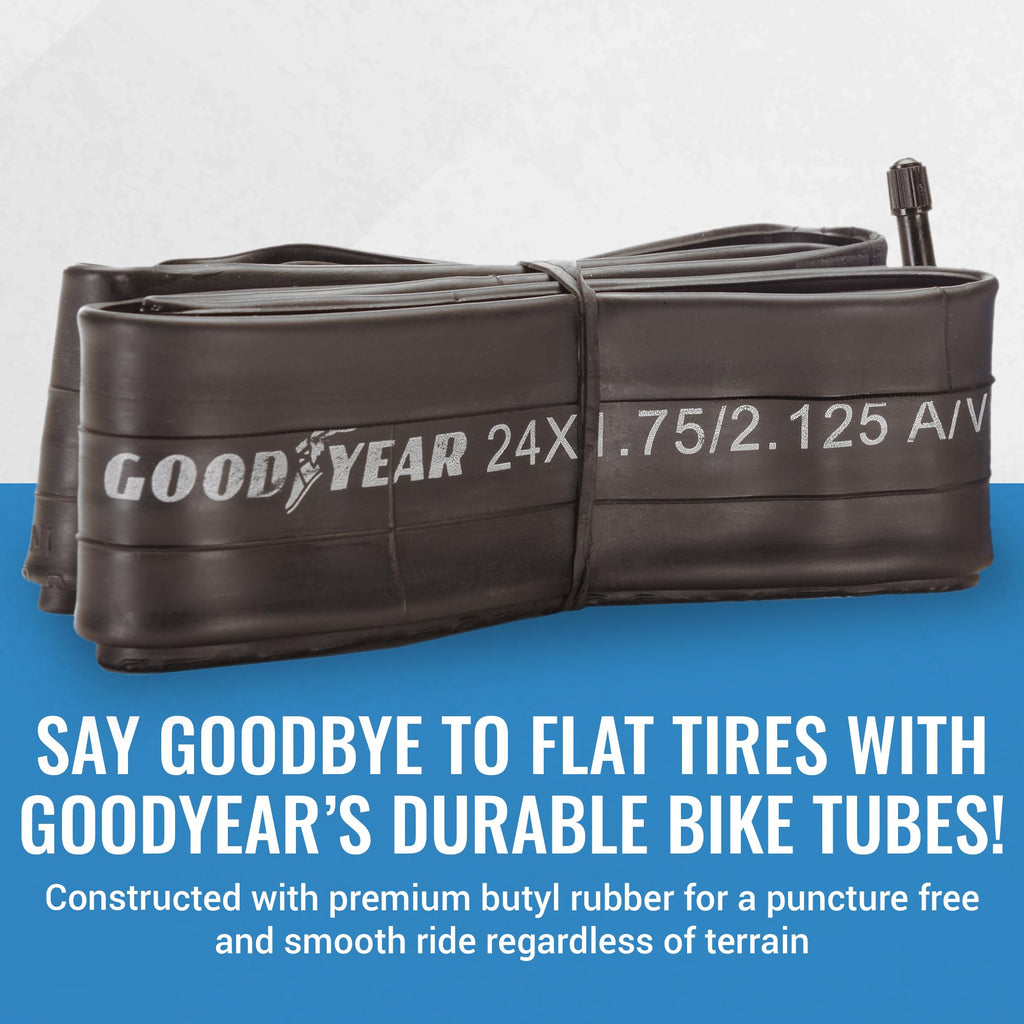 Goodyear Bicycle Tube, 24 X 1.75/2.125