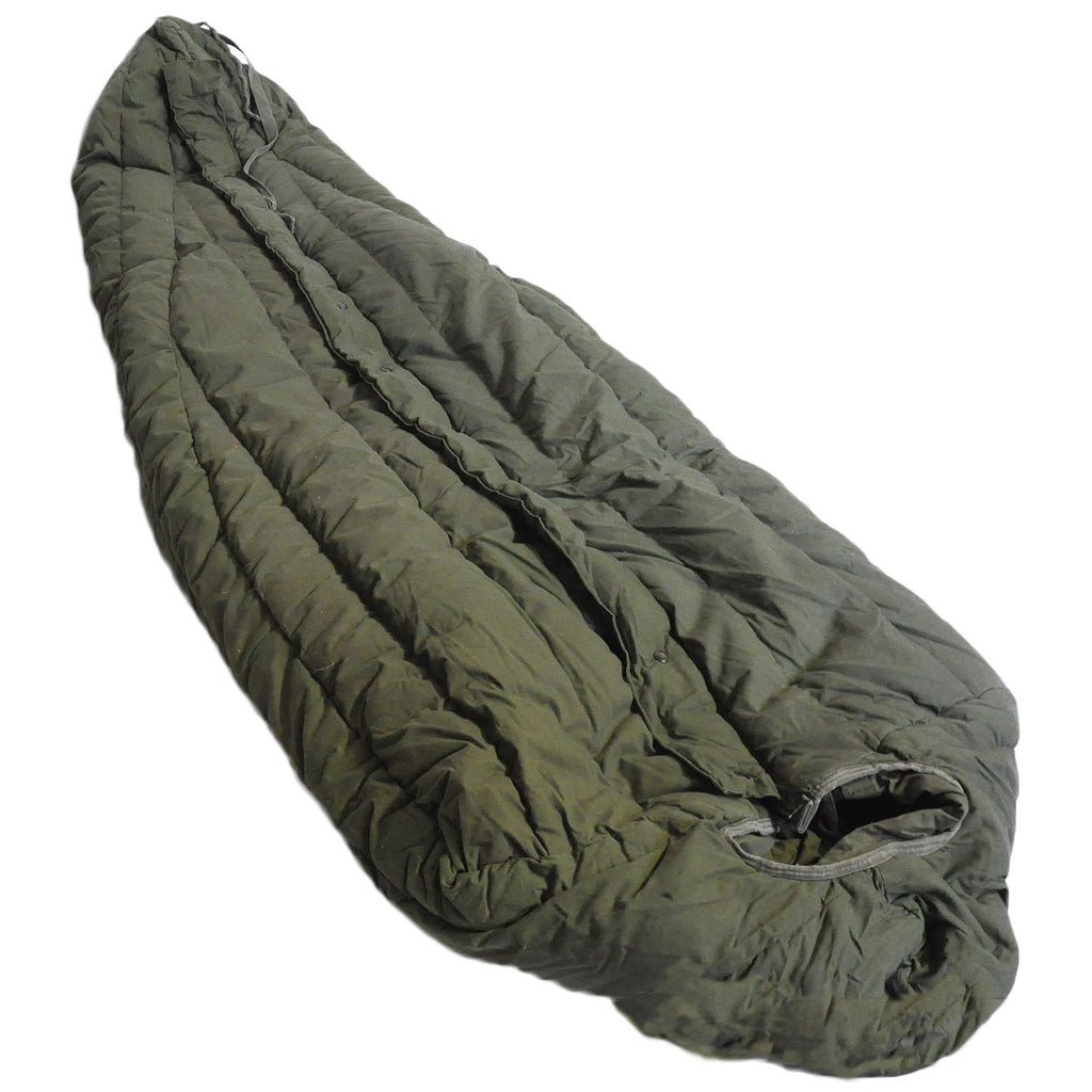 Tennier Gilette Very Warm Thick Old School Military Us Army Subzero Extreme Cold Weather Ecw Down Od Green Sleeping Bag By Us Go