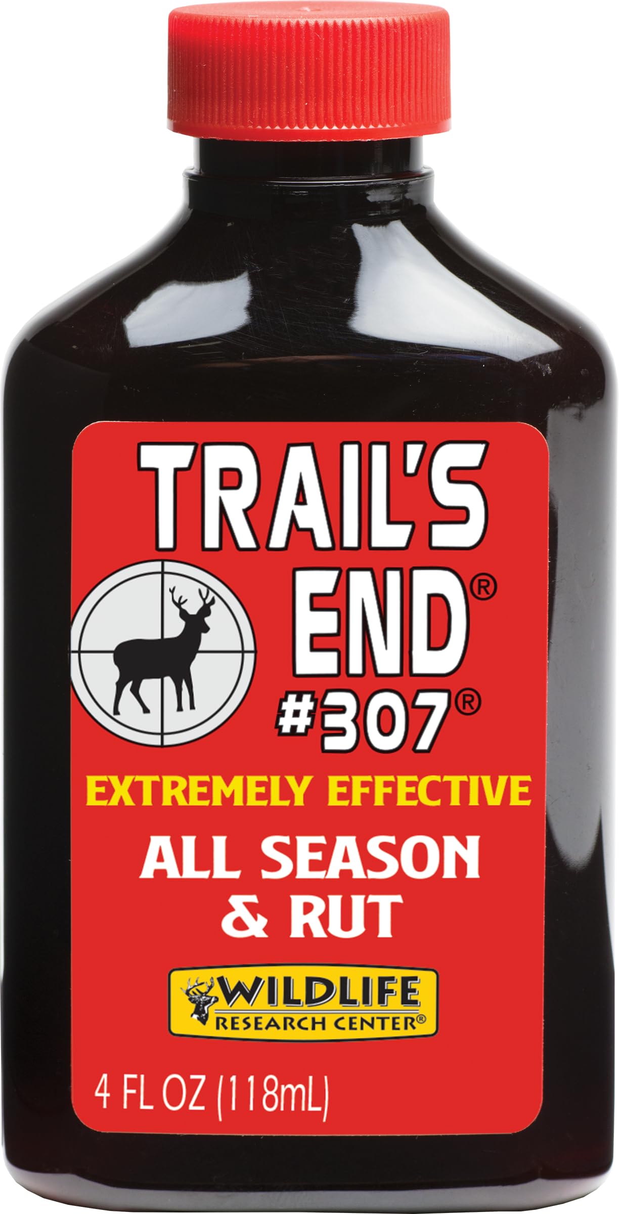 Wildlife Research 307-4 Trails End Whitetail Deer Attractor (4-Fluid Ounce) Red