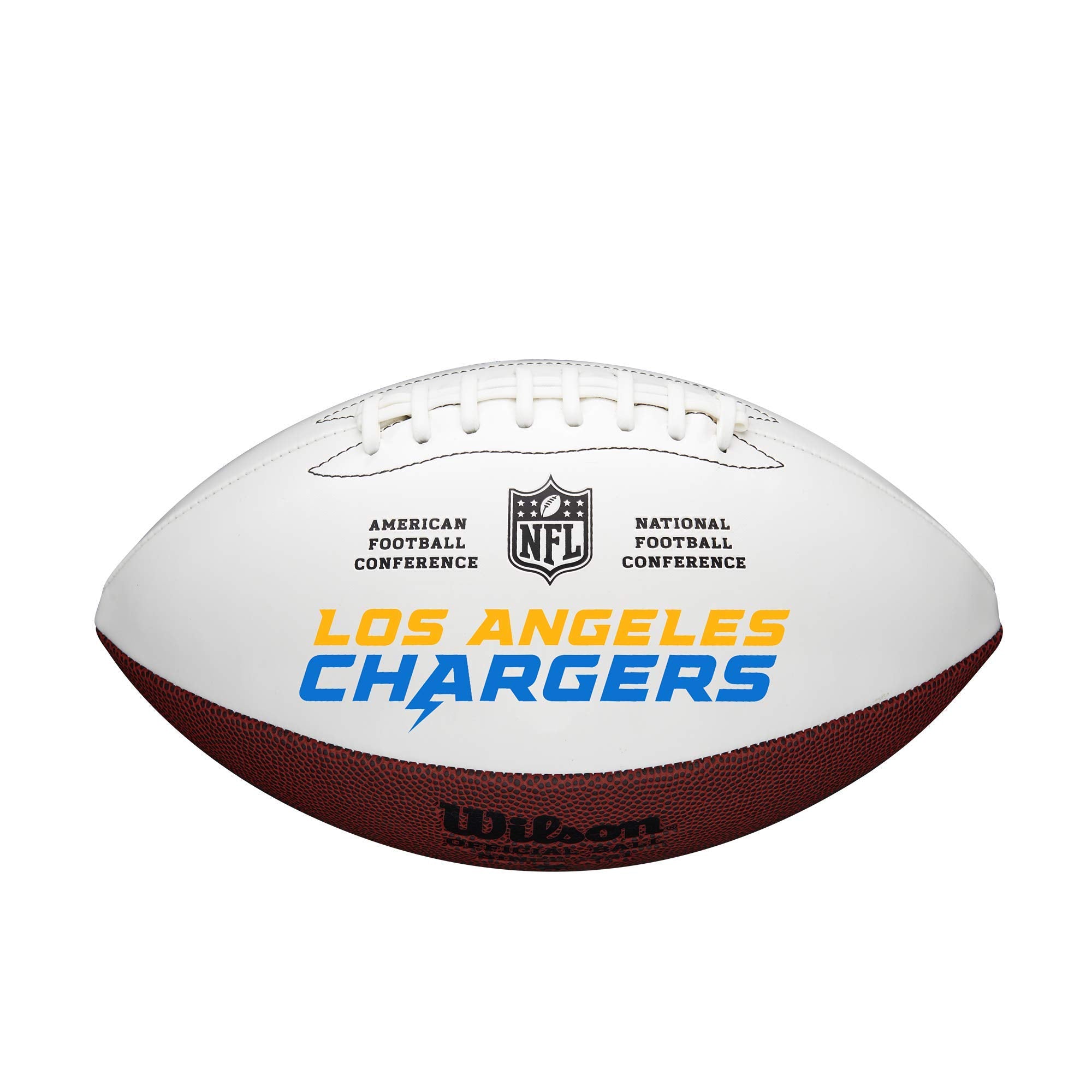 Wilson Nfl Live Team Autograph Football-Los Angeles Chargers
