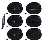 (6-Pack 700X20-25C Road Bike Replacement Inner Tubes Presta Valve 42Mm For Road Bikes With Tire Size Of 700C X 20, 23, And 25 (6