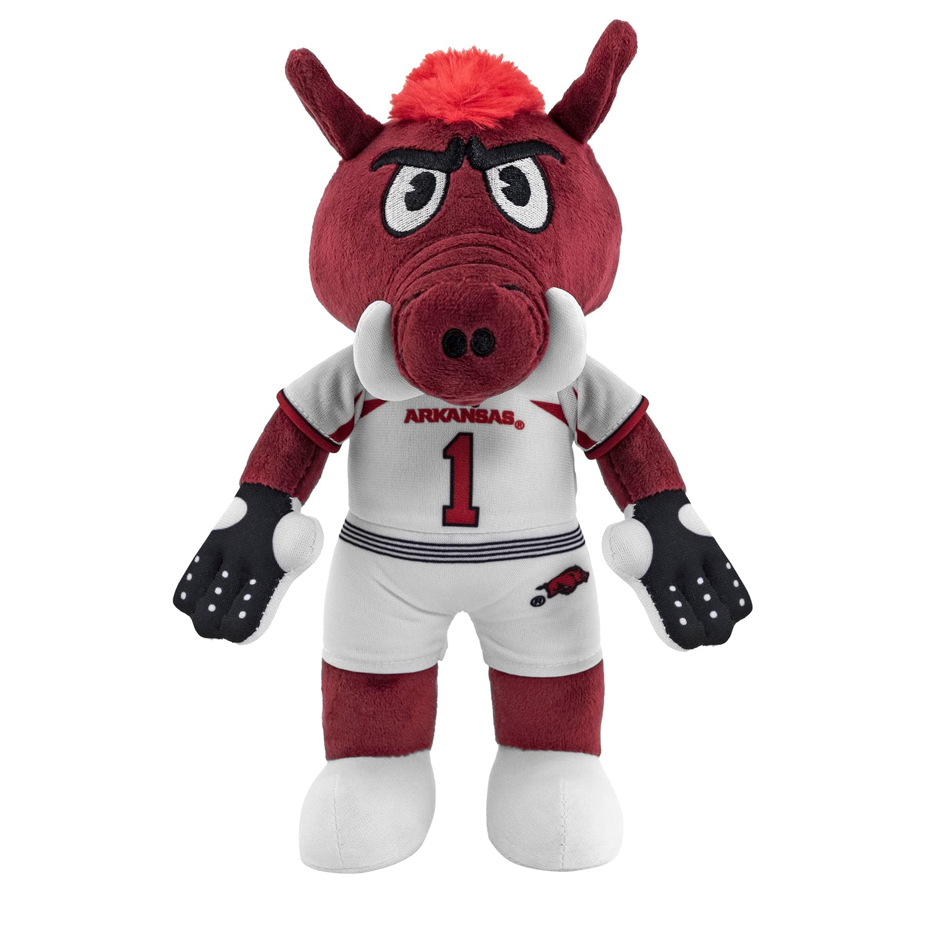 Bleacher Creatures Arkansas Razorbacks Big Red 10 Mascot Plush Figures - A Mascot for Play or Display