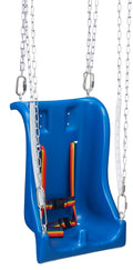 Skillbuilders Full Support Swing Seat with Pommel and Chain, Small