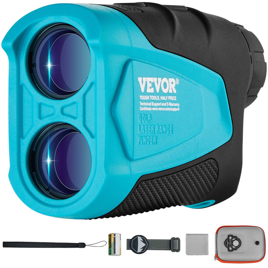 Vevor Golf Rangefinder, 900 Yards Laser Golfing Hunting Range Finder, 6X Magnification Distance Measuring, Golfing Accessory Wit