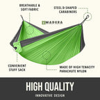 Madera Outdoor Hammocks - Camping Hammock For Outdoors, Backpacking & Camping Gear - Portable Hammock For Travel, Outdoors - Tre
