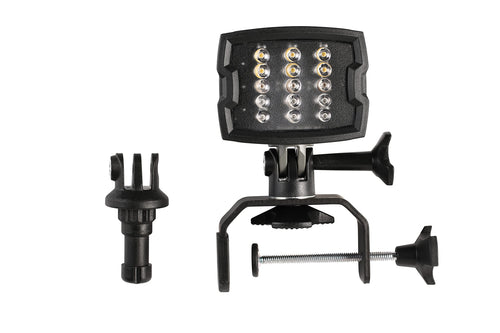 Attwood 14185XFS-7 Water-Resistant Multi-Function LED Sport Light, Marine Gray Finish, one Size
