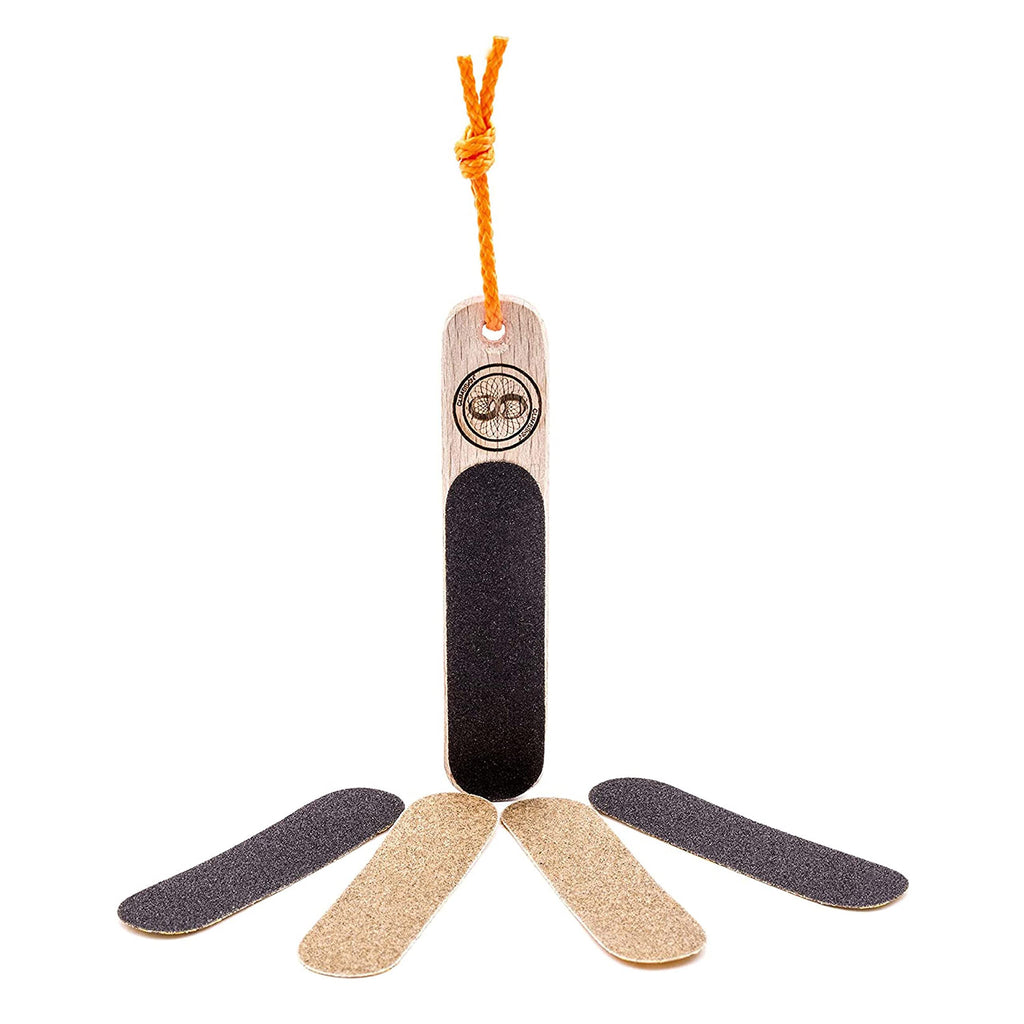 Climbskin Double Sided Hand & Finger File - Pocket Sized For Travel - For Flappers, Rips, Cracks - Strong Smooth Hands - Great F