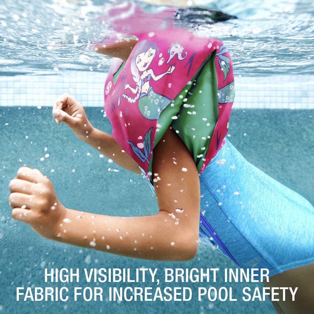 Speedo Unisex-Child Swim Arm Bands Begin To Swim , Berry