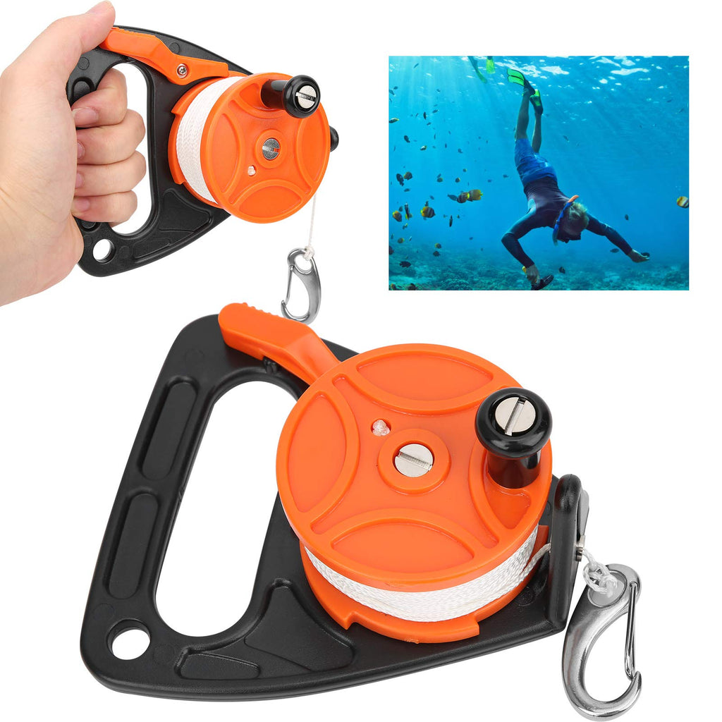 Diving Reels, 150Ft Dive Reel, Diving Line Reel Diving Equipment With Handle Card Position Pp Rope Combination For Wreck Equipme