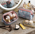 Cosmetic Toiletry Makeup Pouch With Portable Travel Multipurpose WaterResistant Zipper Makeup Brush Bags  Flamingo Jspf77