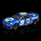 Losi 1/12 NASCAR RC Race Car Chase Elliott No. 9 2025 NAPA Chevrolet ZL1 2S AWD Brushed On-Road Battery & Charger Included Blue