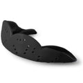 Sisu Aero Medium Mouthguard, Charcoal Black - 1.6Mm Thin - Custom-Molded Fit - Slim Design - Remoldable Up To 20 Times - For Tea