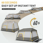 Cape 6 Person Camping Tent
