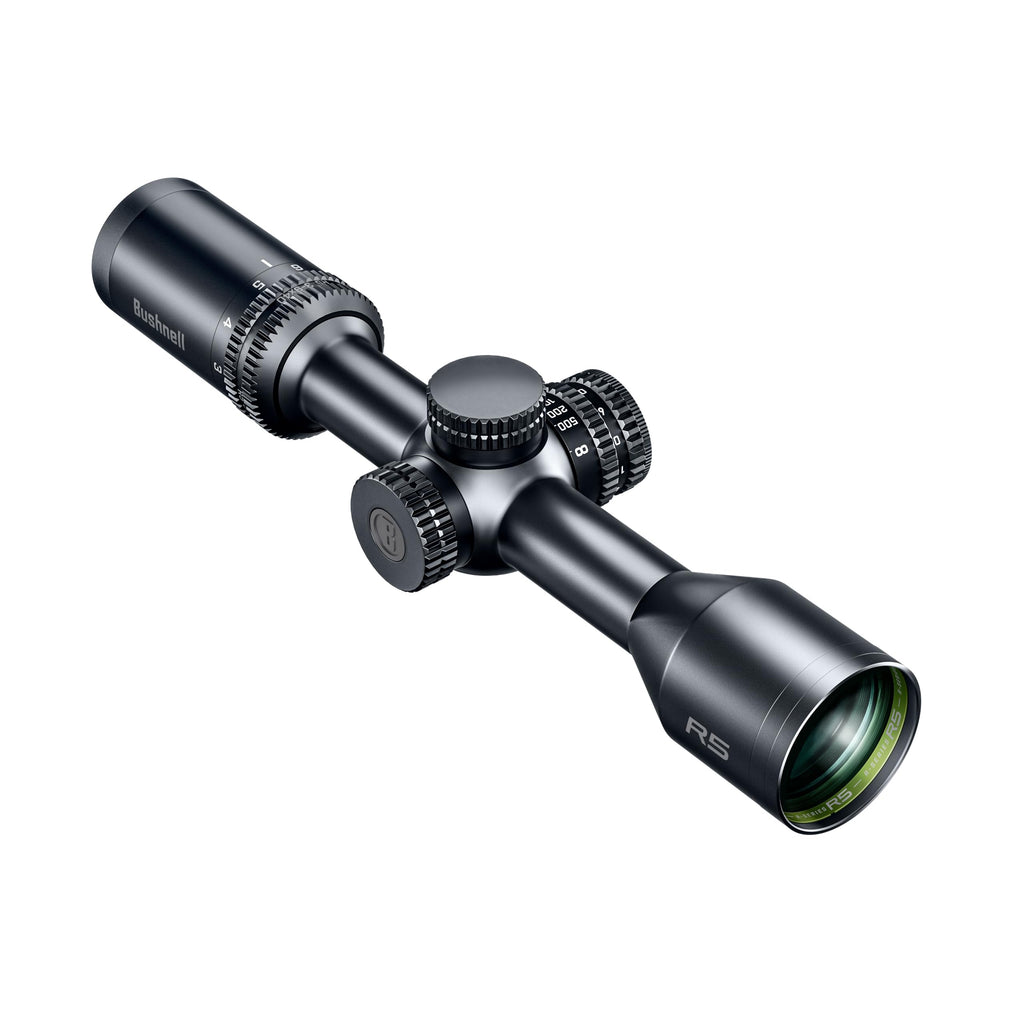 Bushnell R5 3-9x40 Illuminated Multi-X Riflescope, HD Optical System, Fully-Multi Coated Lenses, EXO Barrier, IPX7 Waterproof