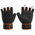 TYNOR Tynorgrip Gym Gloves with Support, Black, Medium, 1 Pair