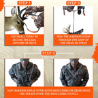 Multus Deer Drag Harness Quick And Easy To Use Hunting Gear For Deer Hunters - 2 Pack