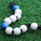 Muxsam 1 Piece Golf Beads Score Counter With Clip (Blue), Golf Stroke Score Count Keeper Putting Score Counter For Referee Caddy