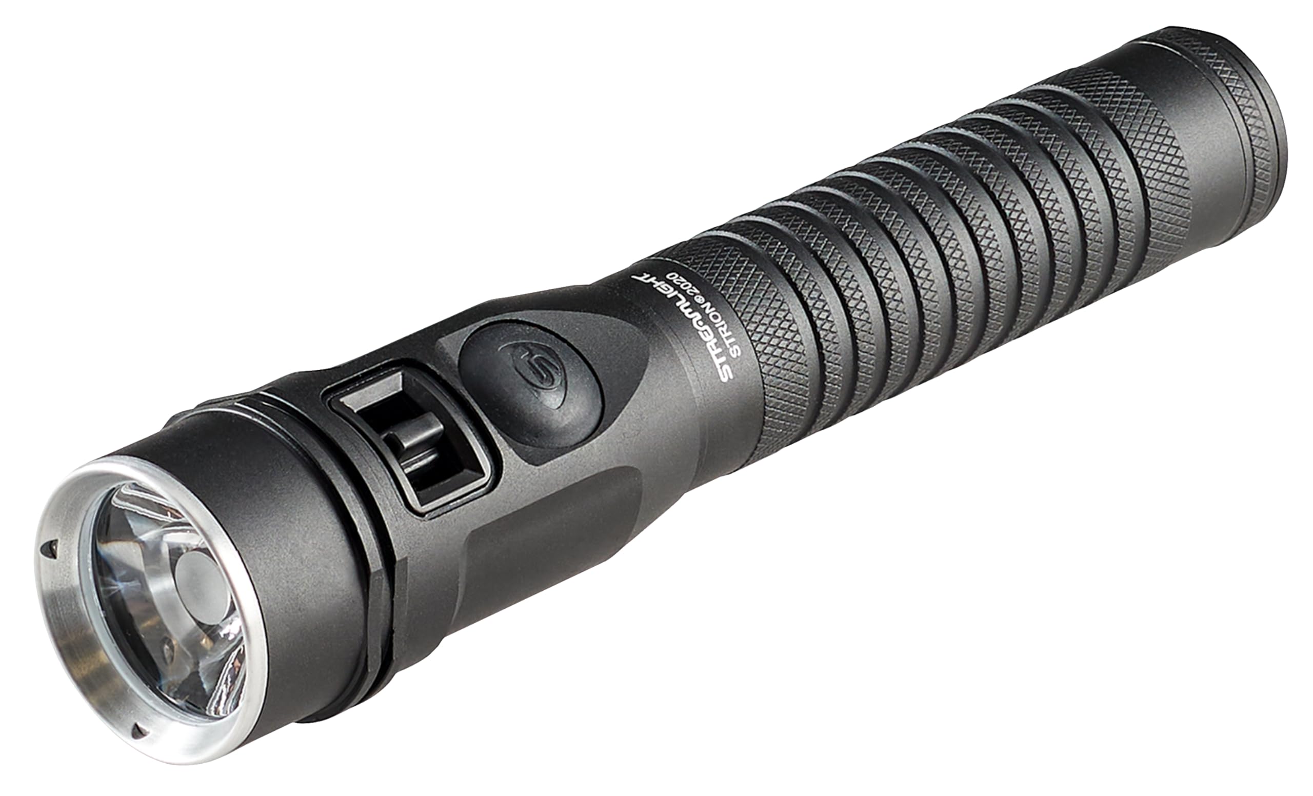 Streamlight 74435 Strion 2020 1200-Lumen Rechargeable LED Flashlight, Includes 120V/100V AC/12V DC Piggyback Charging System, Bl