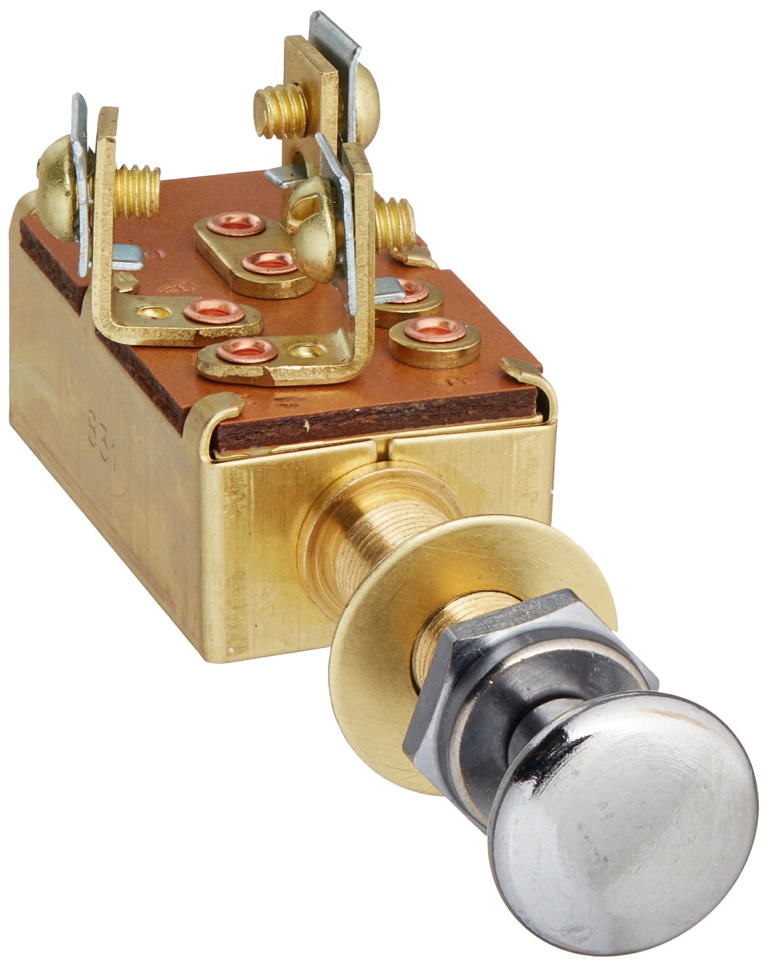 Cole Hersee Push Pull Switch Spst On-On-Off 3 Screw