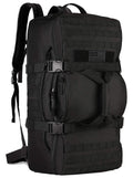 Protector Plus Tactical Travel Backpack 60L Military MOLLE Duffel Bag Luggage Suitcase Hiking Camping Outdoor Rucksack (Rain Cov