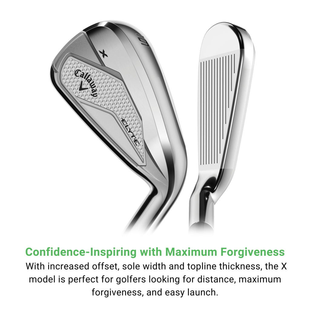 Callaway Golf Elyte X Iron Set (4 - PW, AW, Regular, Graphite, Right)