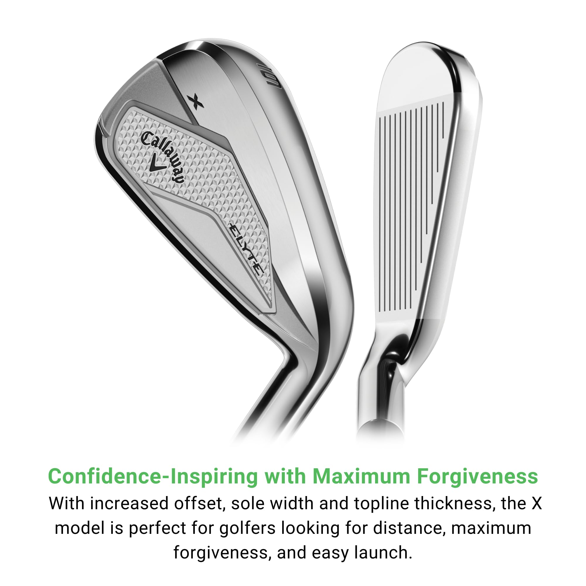 Callaway Golf Elyte X Iron Set (4 - PW, AW, Regular, Graphite, Right)