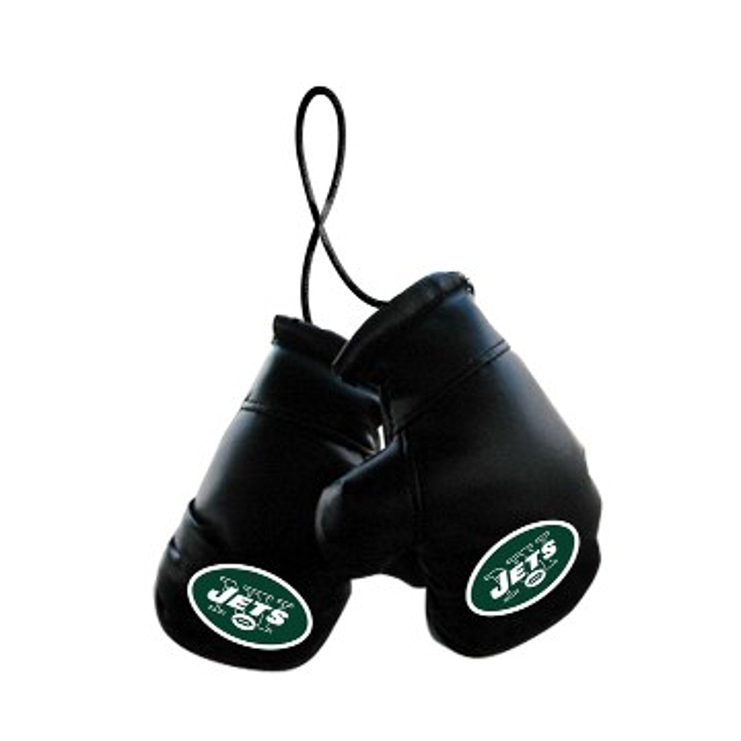 Fremont Die Nfl New York Jets 4'' Mini Boxing Gloves, 4'', Black/Team Colors
