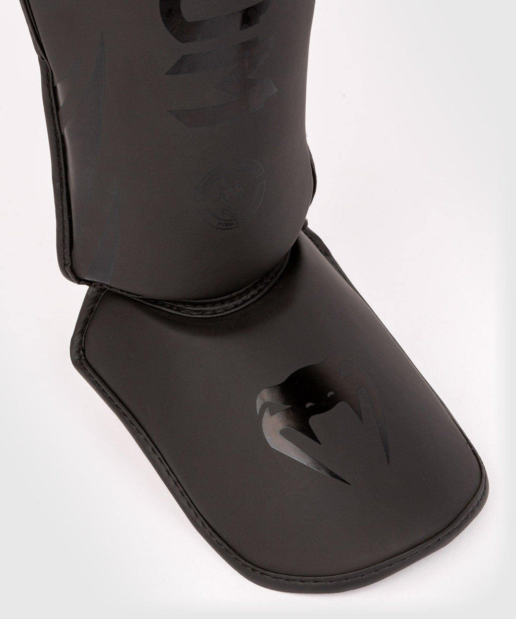 Venum Challenger Kids Shin Guards - Black/Black - L