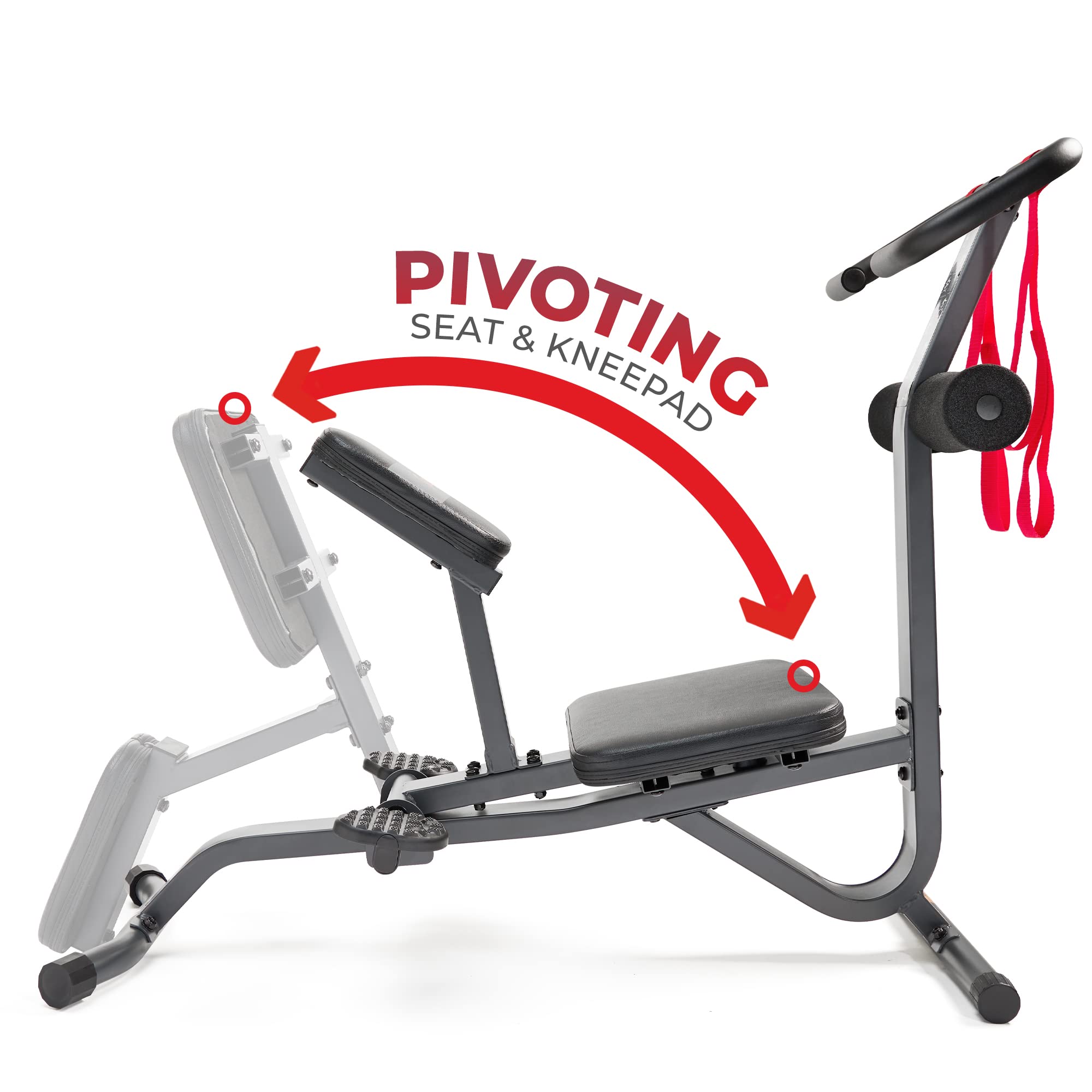 Sunny Health  Fitness Stretch Training Machine For Workouts, Exercises, Decompression - Sf-Bh621002