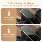 Sportneer Under Desk Elliptical Training Machines: Pedal Exerciser Electric 2 In 1 Auto Or Manual With 12 Adjustable Speeds Port
