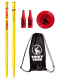 Gosports Tipsy Toss Game Set - Flying Disc Bottle Drop Yard Game - Choose Pro Or Standard
