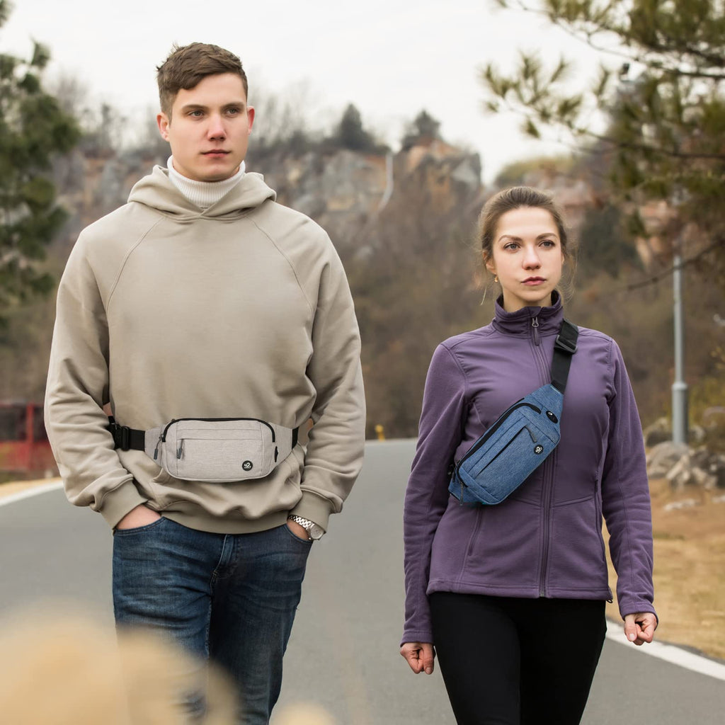 Waterfly Fanny Pack Waist Bag: Runner Small Hip Pouch Bum Bag Running Fannie Pack Phanny Fannypack Waistpack Bumbag Beltbag Spor