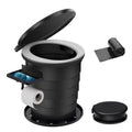 Triptips 2025 Upgrade Retractable Portable Toilet Foldable With Soft Cushion Height Adjustable Travel Toilet For Car Camping Toi