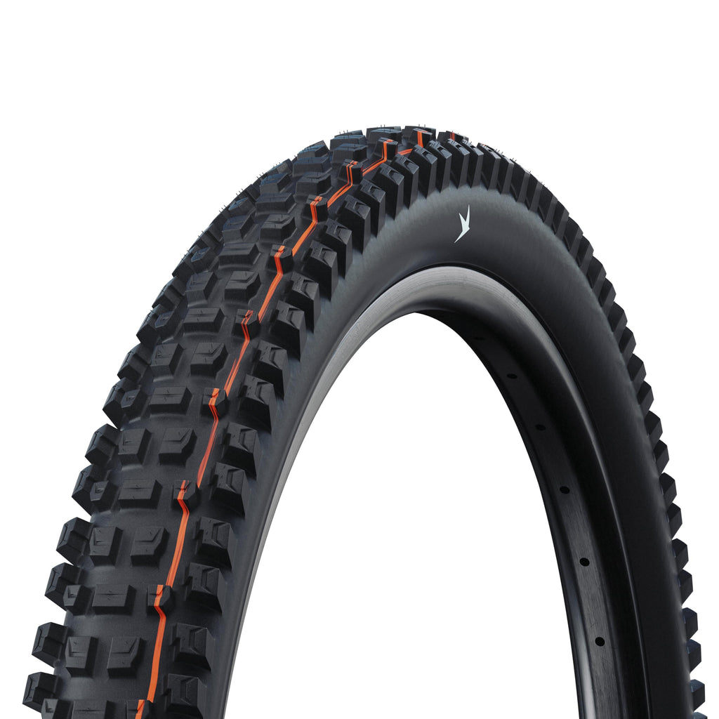 Schwalbe Mtb Bicycle Tyres - 27.5 X 2.50-63-584 - More Grip, More Comfort And More Safety - Radial, E-Bike Tyres, E-Mtb Tyres, M