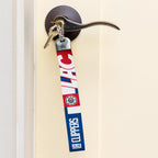 Rico Industries Nba Basketball Los Angeles Clippers Wrist Lanyard Key Chain, Cute Wristlet Strap Keychain Holder For Women Men C