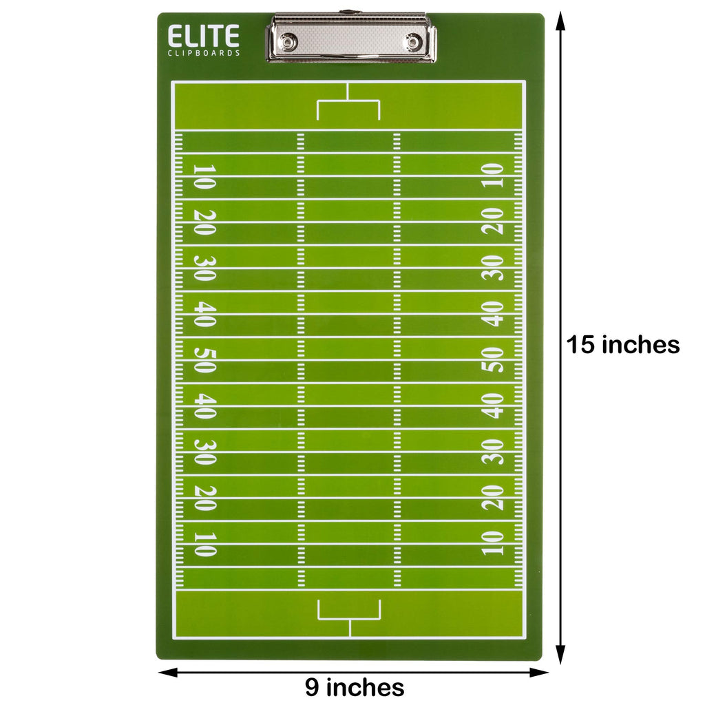 Elite Clipboards Dry Erase Coaches Clipboards  Basketball, Baseball, Soccer, Football, Hockey, Volleyball, Lacrosse (Football)