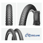 Hycline Bike Tire,27.5X2.125-Inch Folding Replacement Tire For Mtb Mountain Bicycle-Black