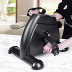Zogin Mini Exercise Bike, Under Desk Pedal Exerciser Arm And Leg Exercise Cycle Bike With Lcd Screen Displays (Black)