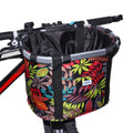 Next Station Bike Basket for Women, Bicycle Handlebar Basket for Small Dog Cat, Easy Install and Quick Release MultiPurpose Pic